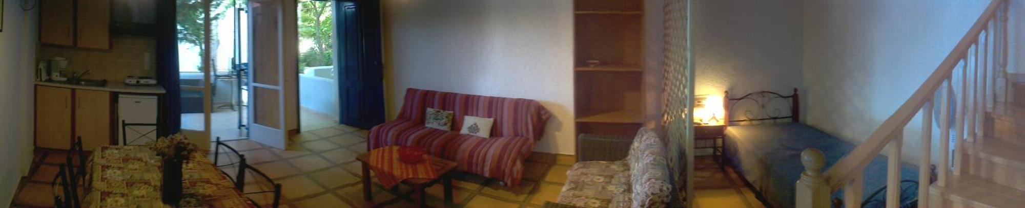 9 Musses Hotel Apartments Skala Mistegnon Quarto foto